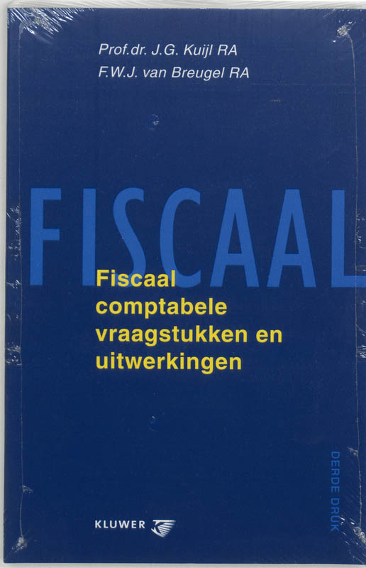 Omslag van Fiscaal comptabele vraagstukken en uitwerkingen