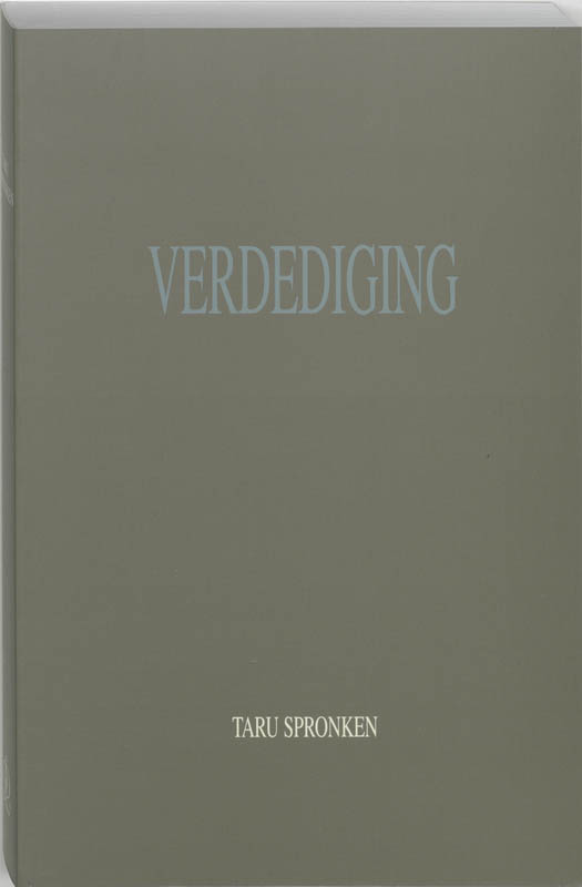 Omslag van Verdediging