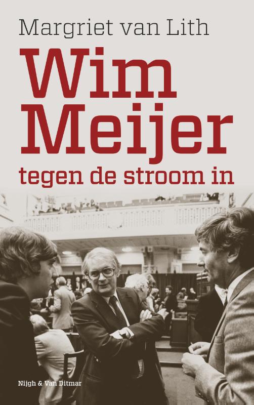 Omslag van Wim Meijer. Tegen de stroom in