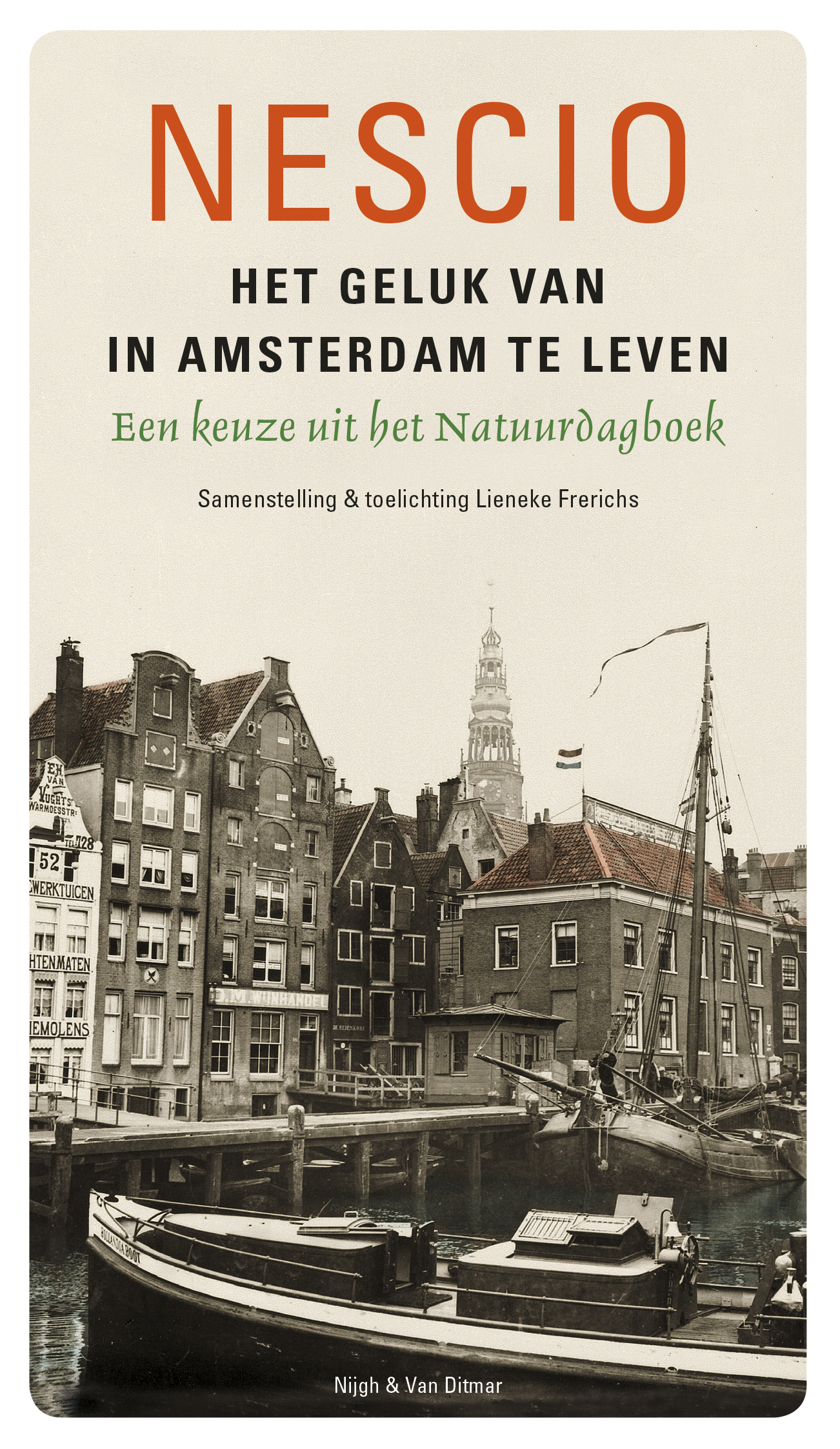 Omslag van Het geluk van in Amsterdam te leven