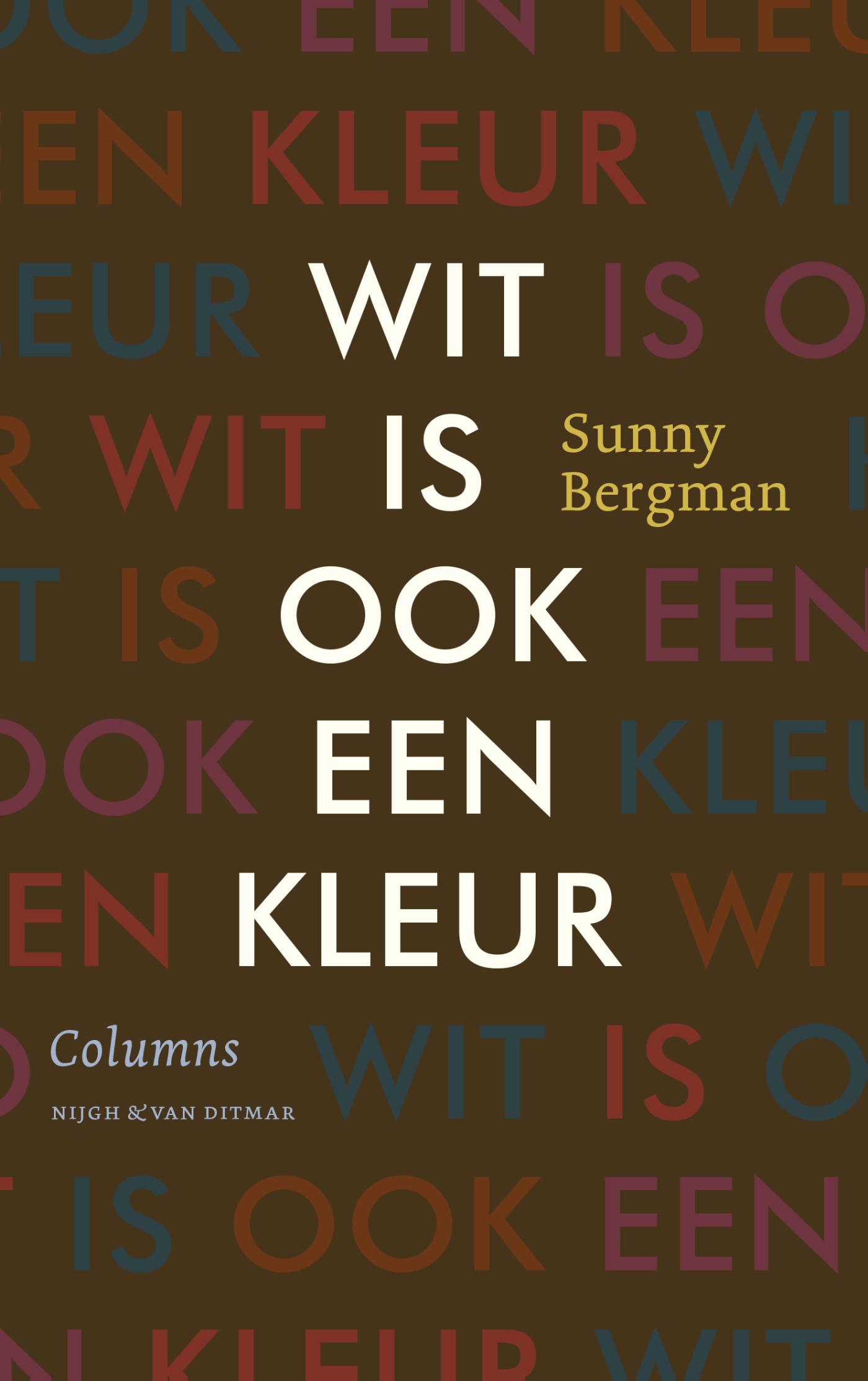 Omslag van Wit is ook een kleur