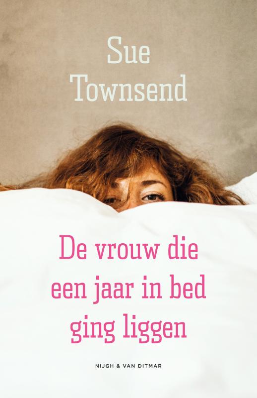 Omslag van De vrouw die een jaar in bed ging liggen
