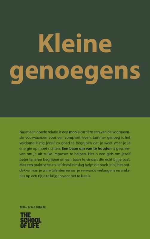 Omslag van Kleine genoegens