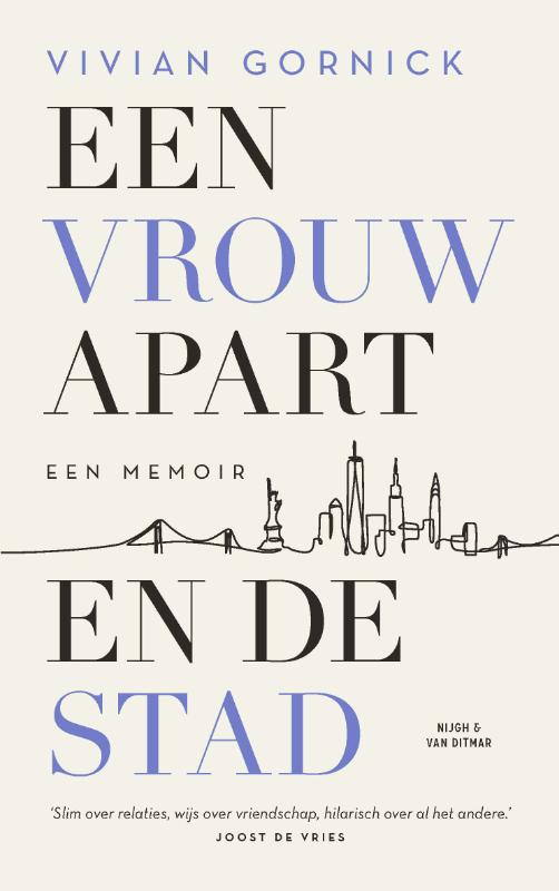Omslag van Een vrouw apart. En de stad
