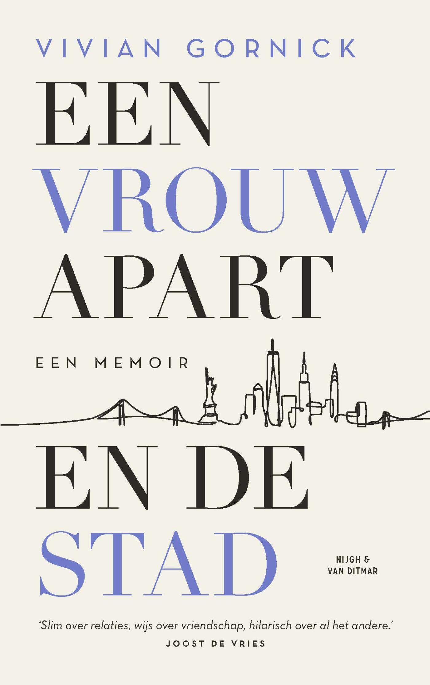 Omslag van Een vrouw apart. En de stad