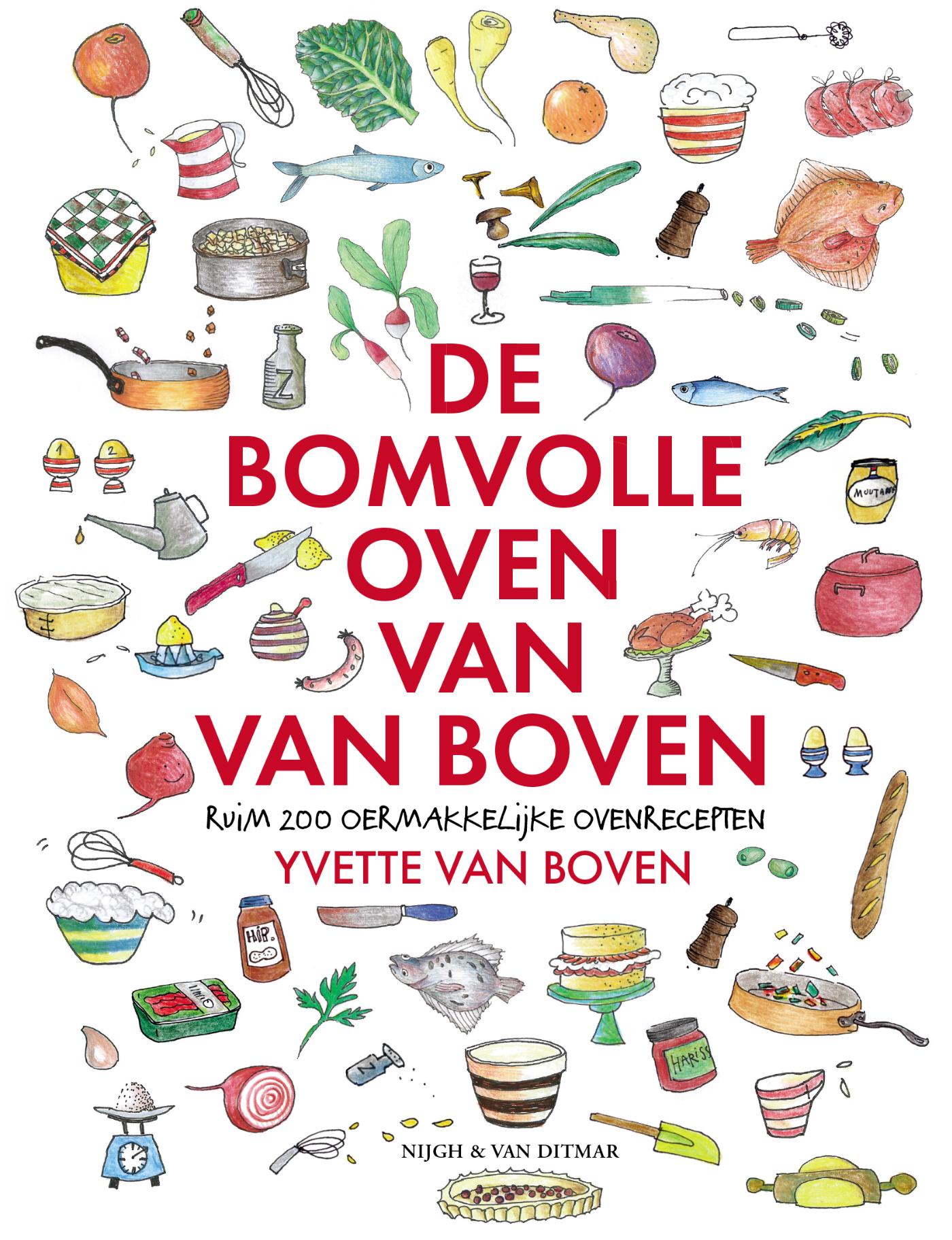 Omslag van De bomvolle oven van Van Boven