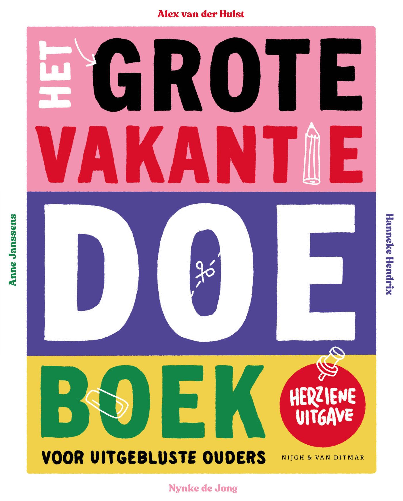Omslag van Het grote vakantie-doeboek voor uitgebluste ouders