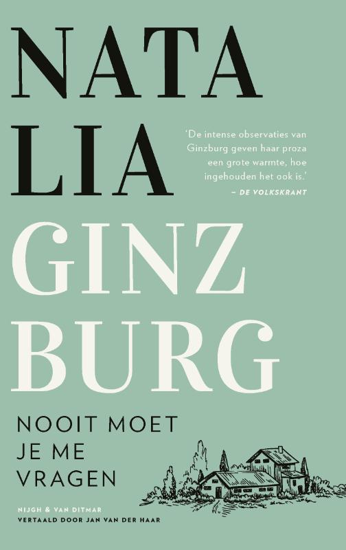 Omslag van Nooit moet je me vragen