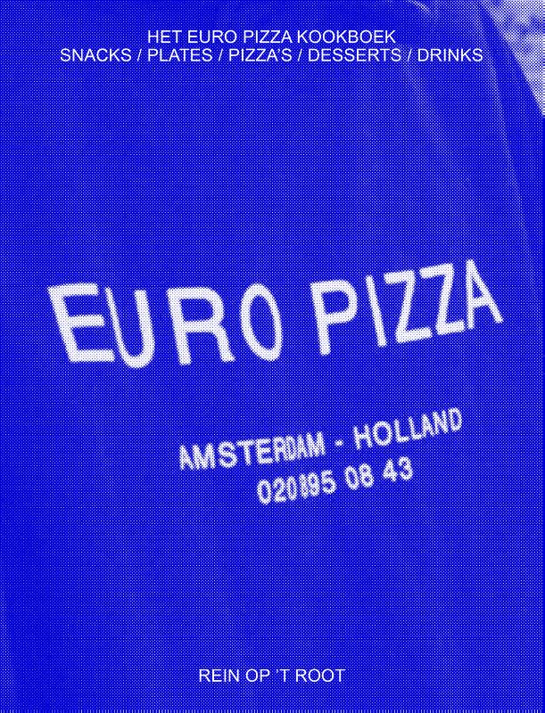 Omslag van Het Euro Pizza kookboek