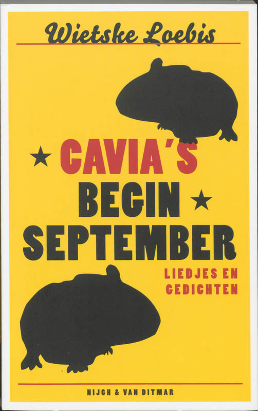 Omslag van Cavia's begin september