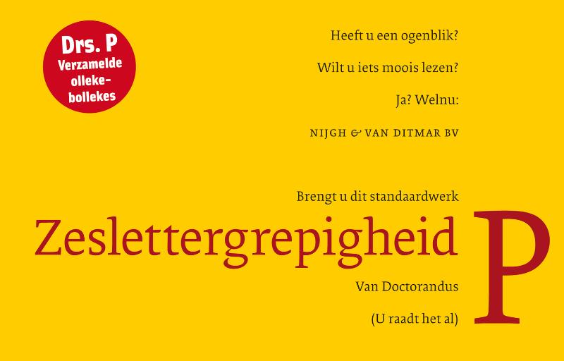 Omslag van Zeslettergrepigheid