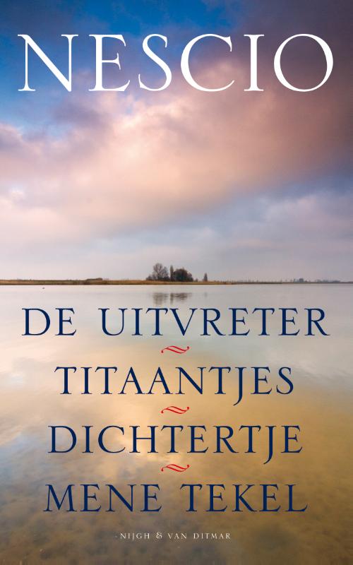 Omslag van De uitvreter / Titaantjes / Dichtertje / Mene Tekel