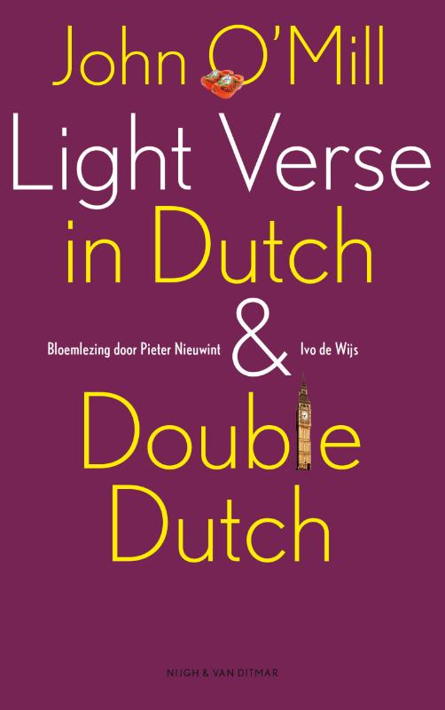 Omslag van Light verse in Dutch en double Dutch