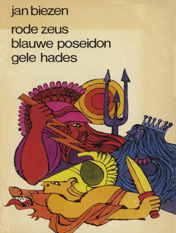 Omslag van Rode zeus, blauwe poseidon, gele hades
