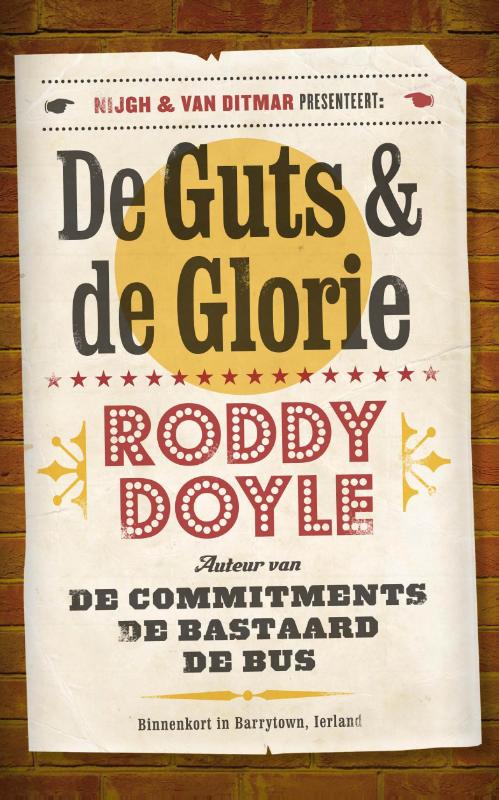 Omslag van De guts en de glorie