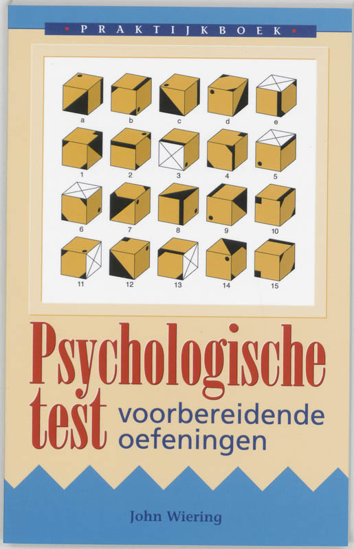 Omslag van Praktijkboek psychologische test