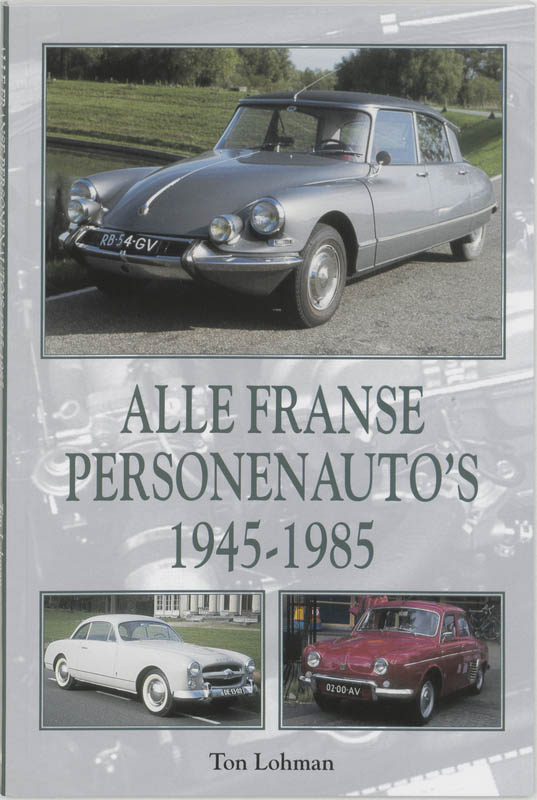 Omslag van Alle Franse personenauto's 1945-1985