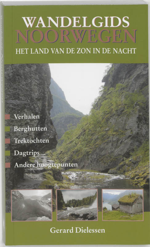 Omslag van Wandelgids Noorwegen