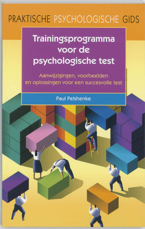 Omslag van Trainingsprogramma voor de psychologische test