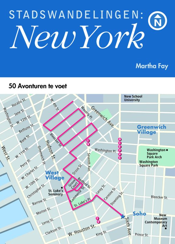Omslag van Stadswandelingen New York