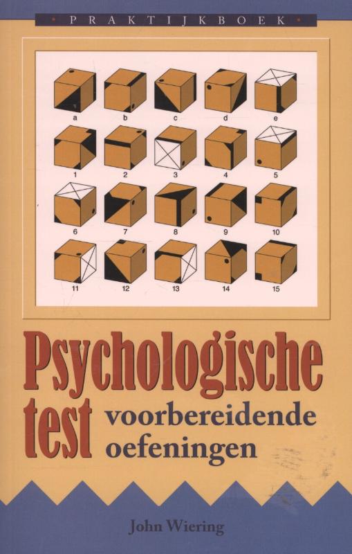 Omslag van Praktijkboek psychologische test
