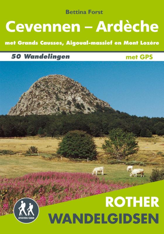 Omslag van Rother wandelgids Cevennen-Ardèche