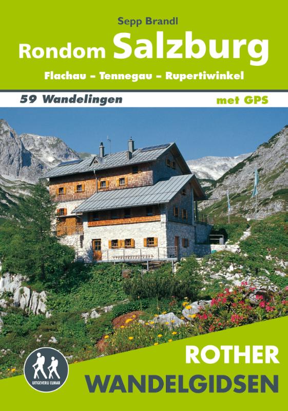 Omslag van Rother wandelgids Rondom Salzburg