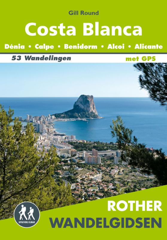 Omslag van Rother wandelgids Costa Blanca