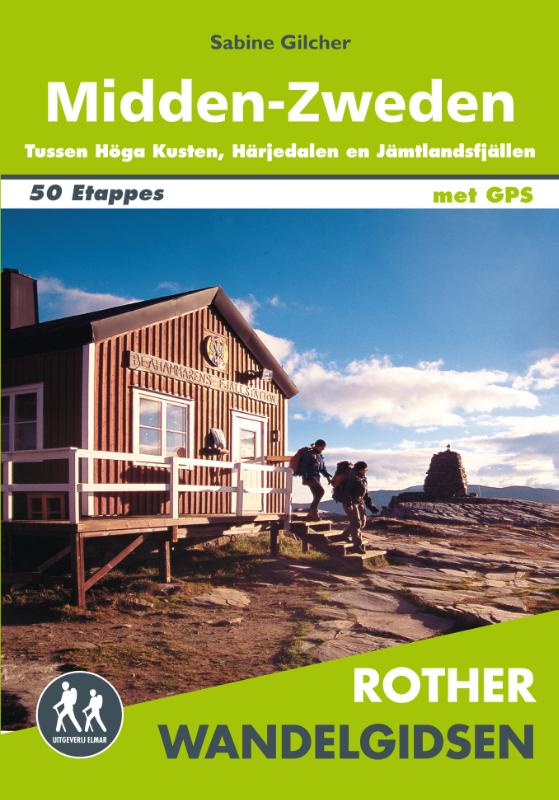 Omslag van Rother wandelgids Midden-Zweden