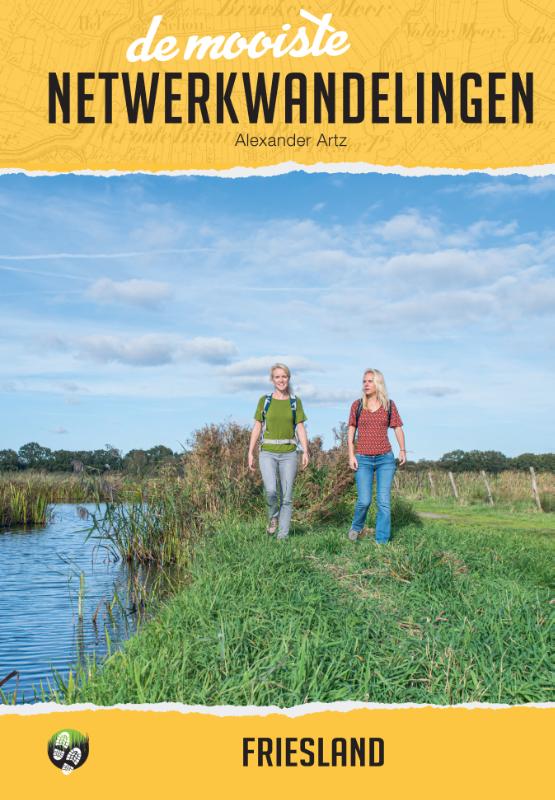 Omslag van De mooiste netwerkwandelingen: Friesland