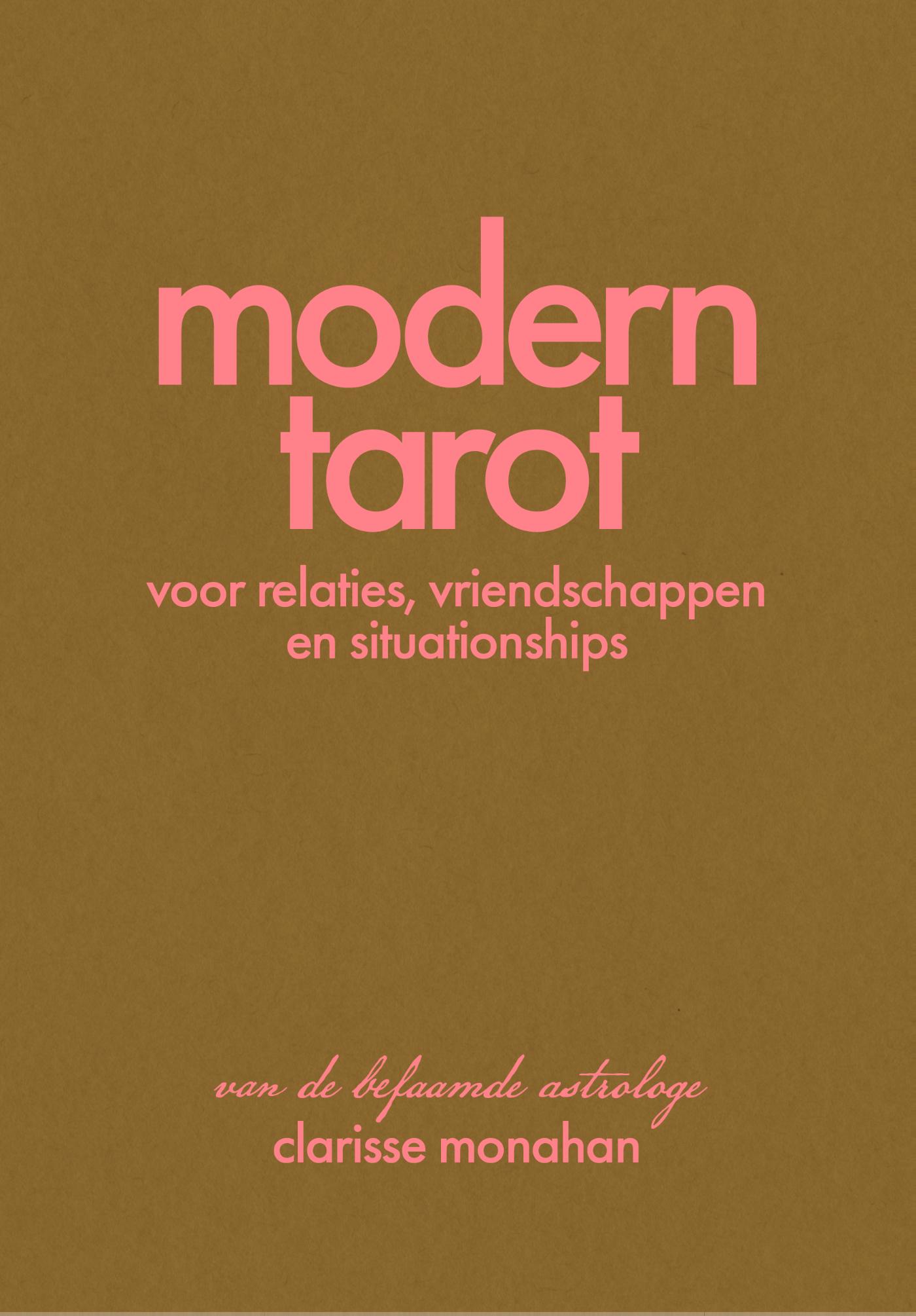 Omslag van Modern tarot