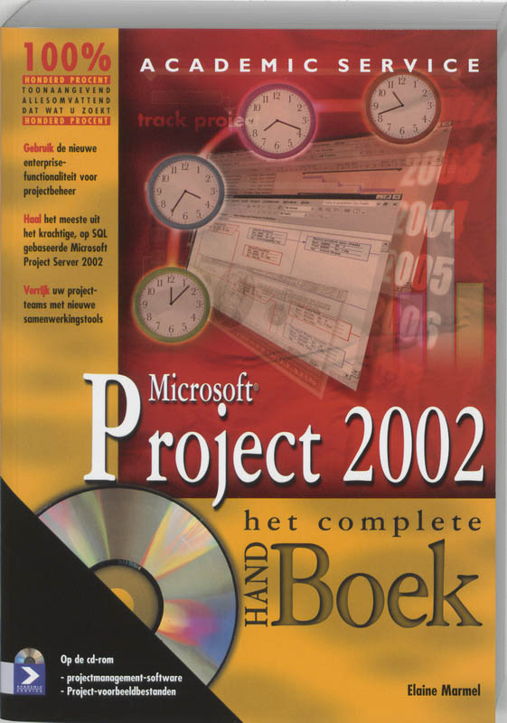 Omslag van Microsoft Project 2002