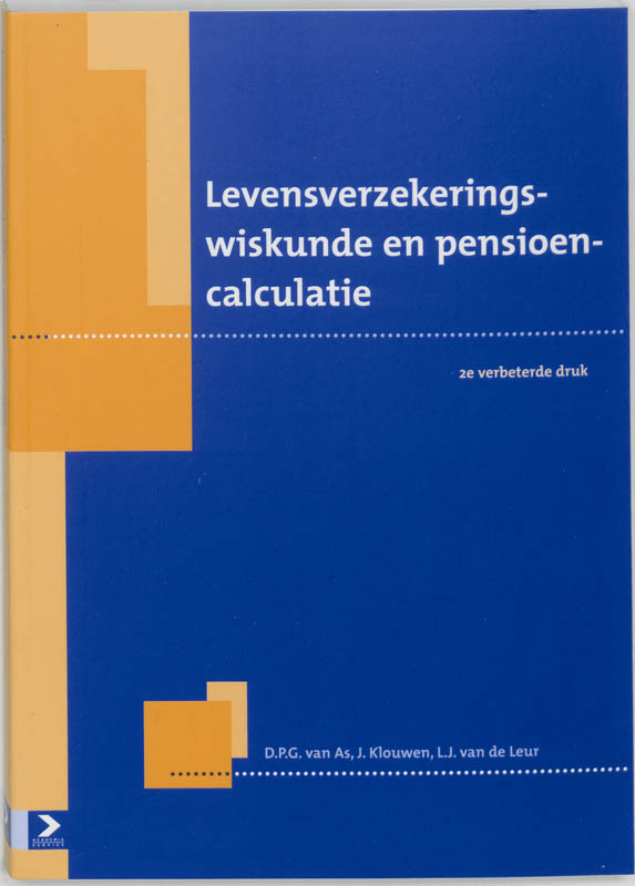Omslag van Levensverzekeringswiskunde en pensioencalculaties