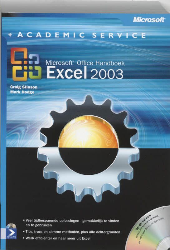 Omslag van Microsoft Office Handboek Excel 2003