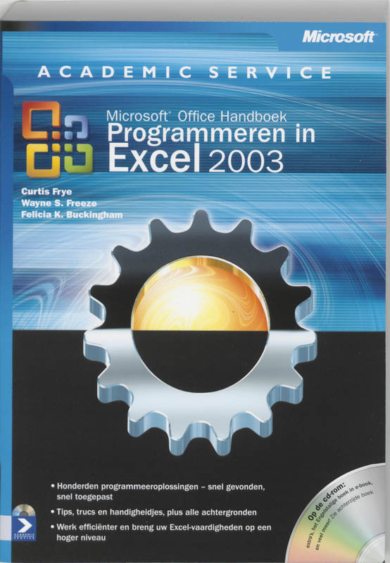 Omslag van Programmeren in Excel 2003