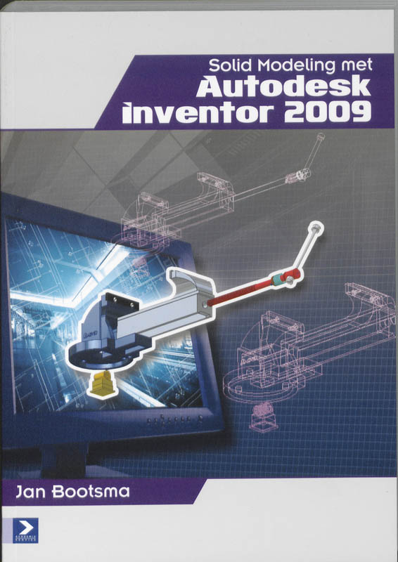 Omslag van Solid modeling met Autodesk Inventor 2009