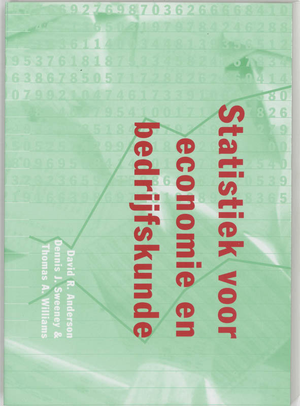 Omslag van Statistiek voor economie en bedrijfskunde