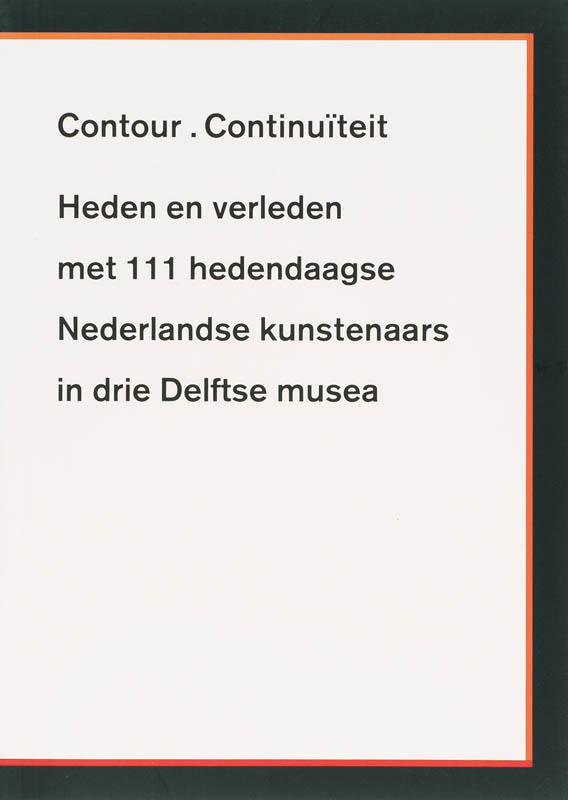 Omslag van Contour Continuiteit