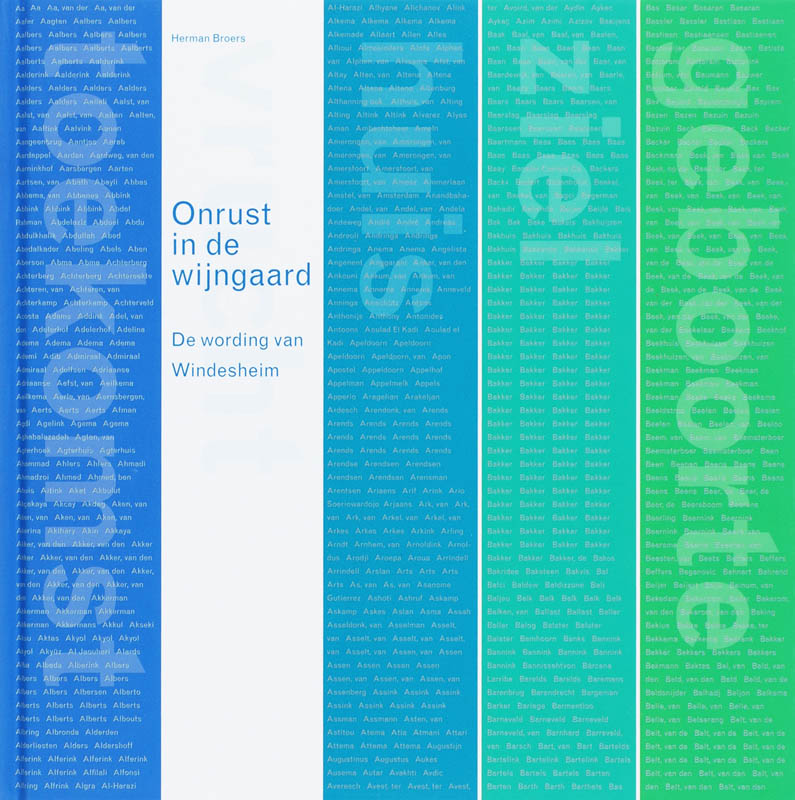 Omslag van Onrust in de wijngaard