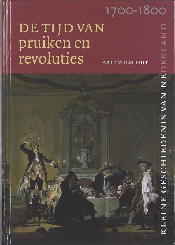 Omslag van Tijd van pruiken en revoluties 1700-1800