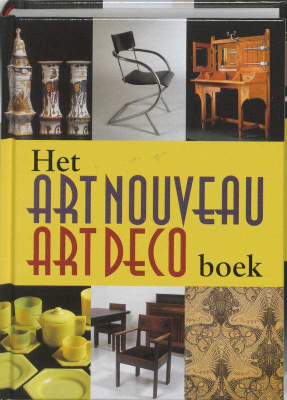 Omslag van Het art nouveau art deco boek