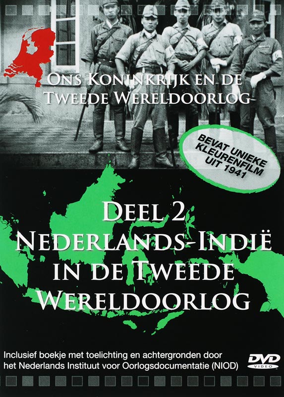 Omslag van Nederlands-Indië tijdens de Tweede Wereldoorlog