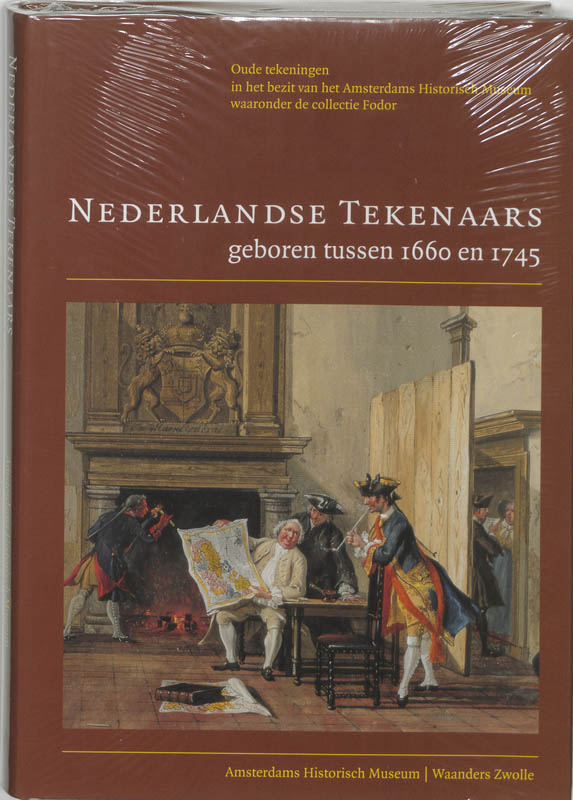 Omslag van Nederlandse tekenaars geboren tussen 1660 en 1745
