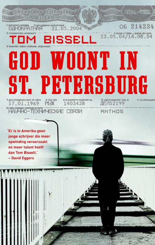 Omslag van God woont in St. Petersburg