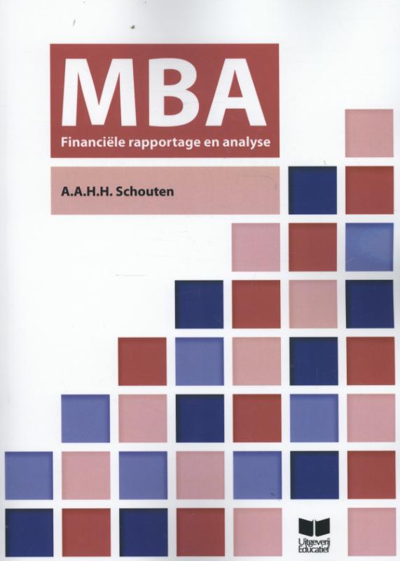 Omslag van MBA financiele rapportage & analyse