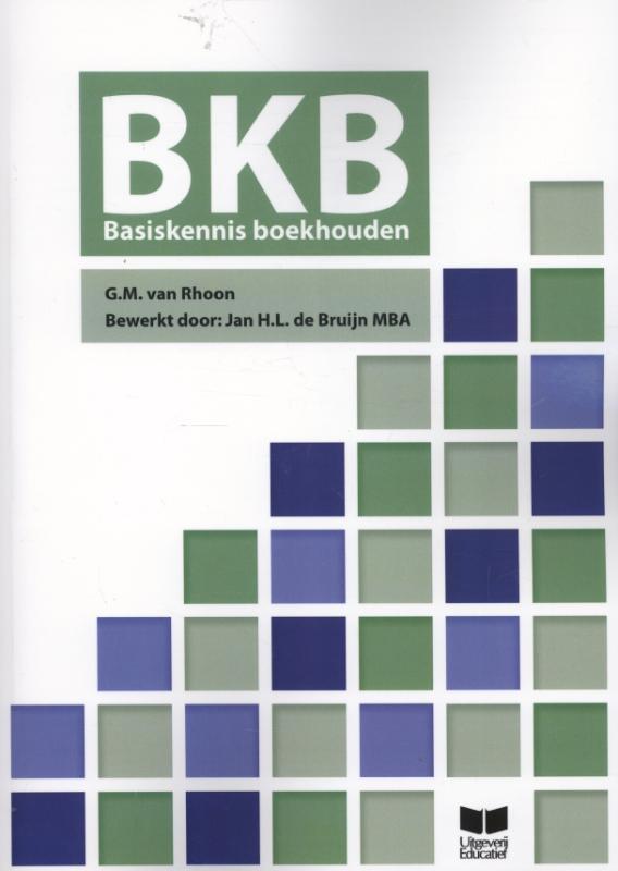 Omslag van BKB Basiskennis boekhouden
