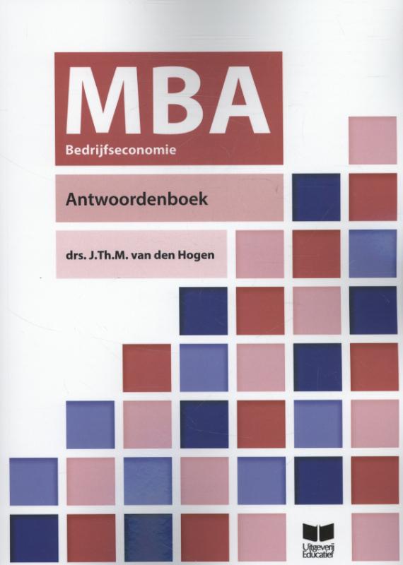 Omslag van antwoordenboek