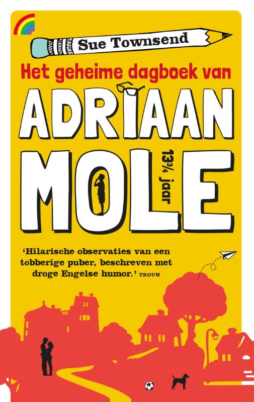 Omslag van Het geheime dagboek van Adriaan Mole 13 3/4 jaar