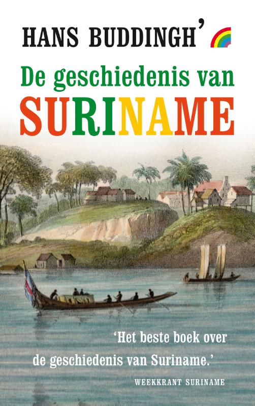 Omslag van De geschiedenis van Suriname