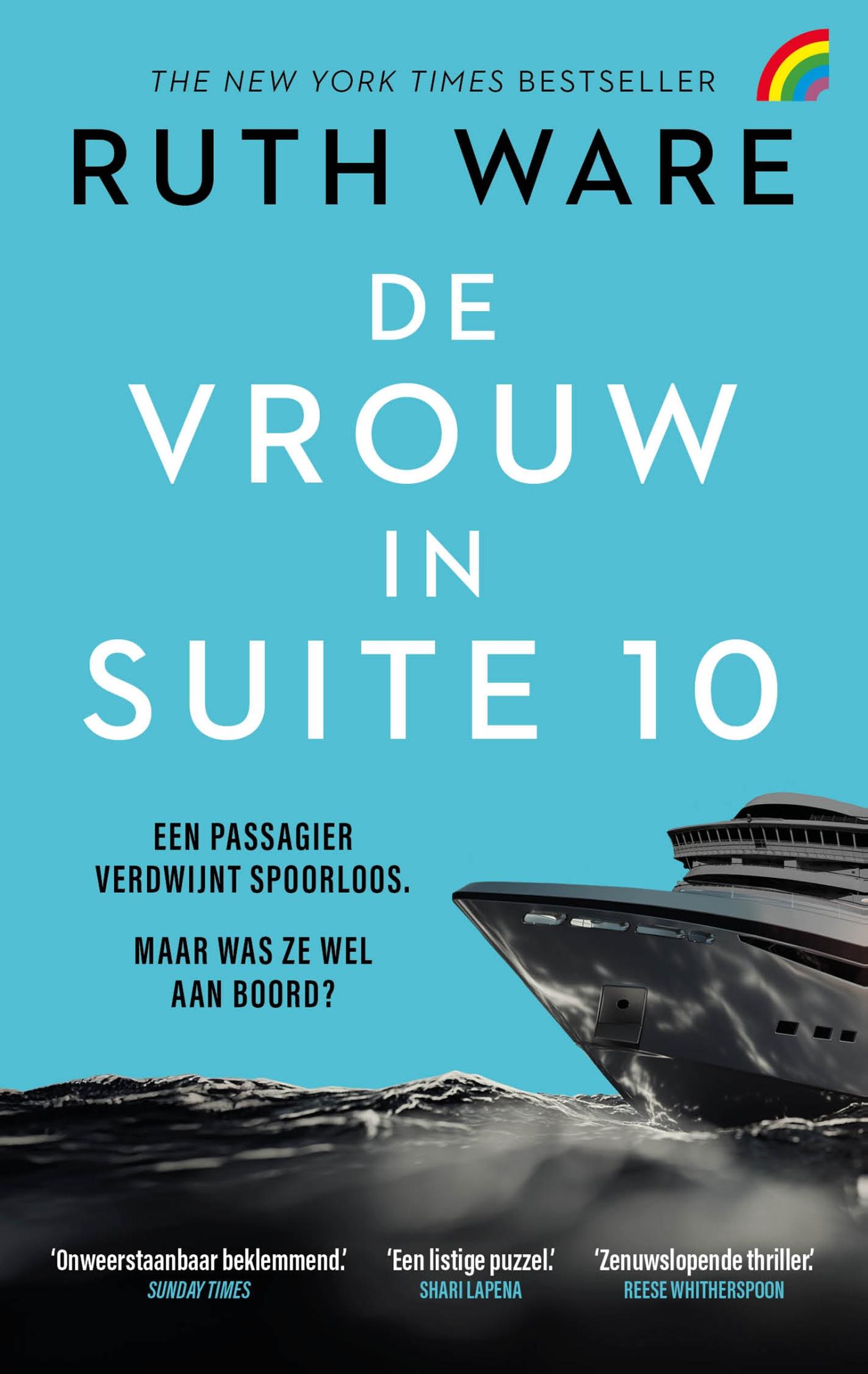 Omslag van De vrouw in suite 10